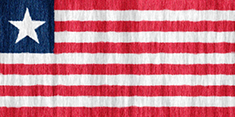 Liberia flag - medium - style 2