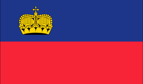 Liechtenstein flag - large - style 1