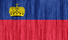 Liechtenstein flag - medium - style 2