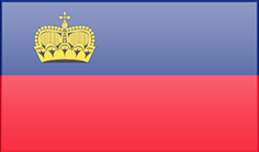 Liechtenstein flag - medium - style 3