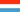 Luxembourg flag - tiny - style 1