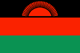 Malawi flag - small - style 1