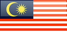 Malaysia flag - medium - style 4