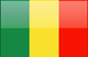Mali flag - small - style 4