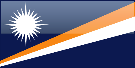Marshall Islands flag - large - style 4