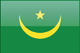 Mauritania flag - small - style 4