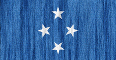 Micronesia flag - medium - style 2
