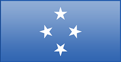 Micronesia flag - medium - style 3