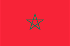 Morocco flag - medium - style 1
