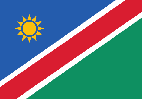 Namibia flag - large - style 1