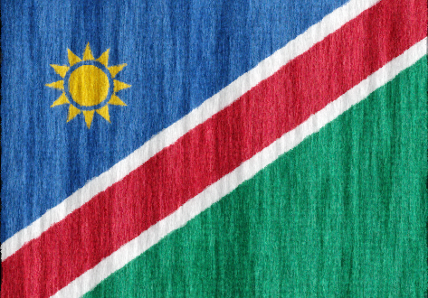 Namibia flag - large - style 2