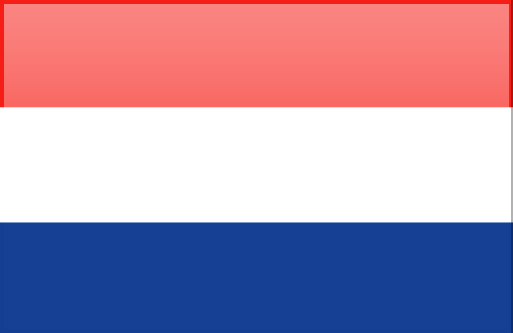 Netherlands flag - large - style 4