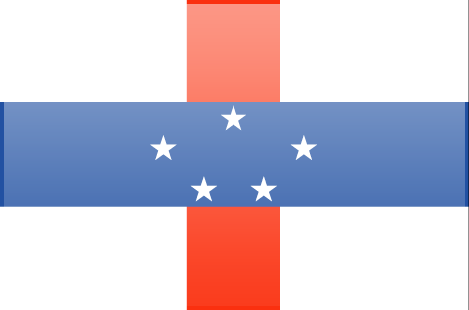 Netherlands Antilles flag - large - style 3