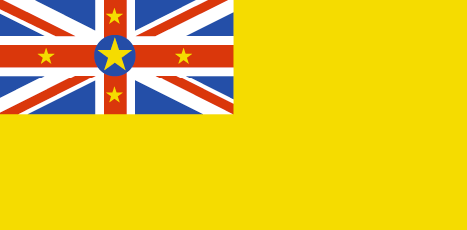 Niue flag - large - style 1