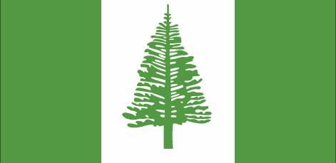 Norfolk Island flag - large - style 1