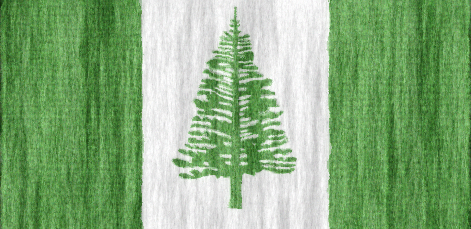 Norfolk Island flag - large - style 2