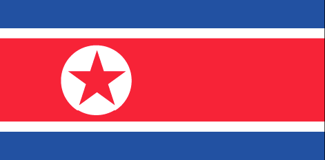 North Korea flag - large - style 1