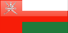 Oman flag - medium - style 4