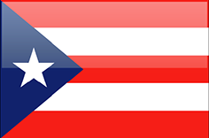 Puerto Rico flag - medium - style 4