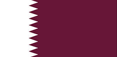 Qatar flag - medium - style 1