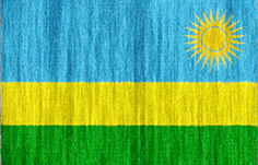Rwanda flag - medium - style 2