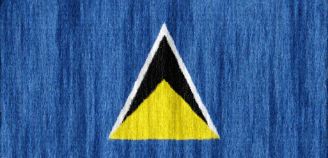 Saint Lucia flag - large - style 2