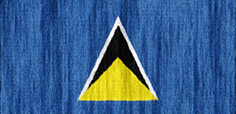 Saint Lucia flag - medium - style 2