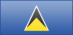 Saint Lucia flag - medium - style 3