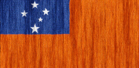 Samoa flag - large - style 2
