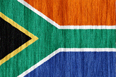 South Africa flag - medium - style 2