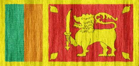 Sri Lanka flag - large - style 2