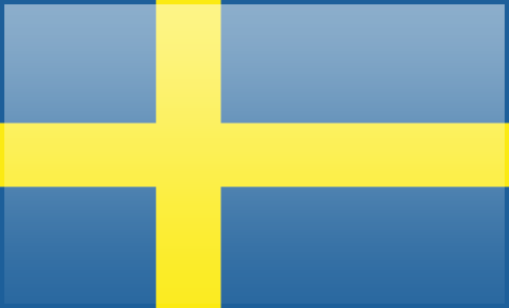 Sweden flag - large - style 3