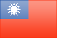 Taiwan flag - medium - style 3