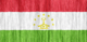 Tajikistan flag - small - style 2