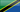 Tanzania flag - tiny - style 4