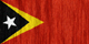 Timor-Leste flag - small - style 2