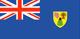 Turks and Caicos Islands flag - small - style 1