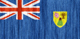 Turks and Caicos Islands flag - small - style 2