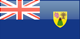 Turks and Caicos Islands flag - small - style 4