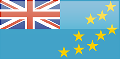 Tuvalu flag - medium - style 4