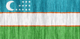 Uzbekistan flag - small - style 2