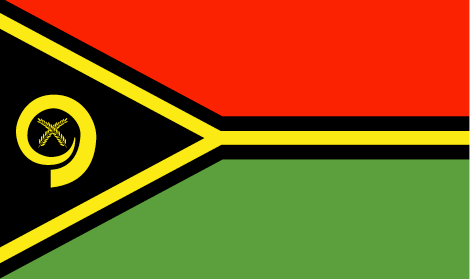 Vanuatu flag - large - style 1