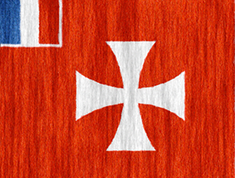 Wallis and Futuna flag - medium - style 2