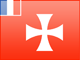 Wallis and Futuna flag - small - style 3