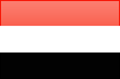 Yemen flag - medium - style 4
