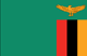 Zambia flag - small - style 1