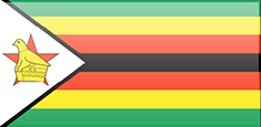 Zimbabwe flag - medium - style 3
